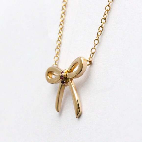 TIFFANY 18k Gold Necklace - Picture 4 of 13